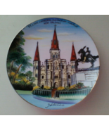 Vintage Plate Signed Hitomi St Louis Cathedral New Orleans Collectible C... - £23.10 GBP