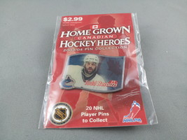 Home Grown Heros Hockey Pin - Todd Bertuzzi (Vancouver Canucks) - Rare !! - $12.00