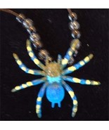 TARANTULA SPIDER PENDANT NECKLACE-Funky Novelty Gothic Jewelry-B - $6.97