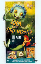 Jon Pinto SIGNED Disney Movie Art Print Luca &amp; The Little Mermaid Mashup / Ariel - £27.24 GBP