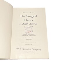 1957 Surgical Clinics of North America Hardcover – Common Operations Issue Vtg image 5