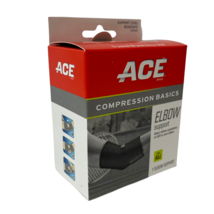Ace Elbow Compression Basics Adjustable Support Black New In Box  - $6.56