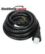 25 Feet RV Power Cord Wire Rain Proof Twist 50 Amp 125/250 Volt Lock Con... - £75.83 GBP