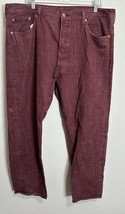 Levi Strauss and Co. White Oak Cone Denim Red Men’s Jeans - $29.69