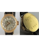 Vintage Rodania 18K GOLD Wind Up Ladies Watch SOLID YELLOW GOLD CASE 15mm - €344,58 EUR
