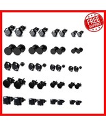 20 Pairs Hypoallergenic Stud Earrings for Men &amp; Women - Stainless Steel ... - $618.88 MXN