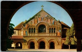 Stanford University Chapel Exterior Santa Clara County California Postcard - £5.47 GBP