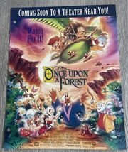 Once Upon A Forest Original Press Kit Sheet 8.5x11” Video Store Promo CV JD - $10.07