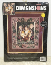 Dimensions Crewel Embroidery Kit Brocade Angel 1497 Christmas Vintage 19... - $11.87