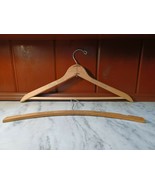 Lot of 2 Piece Vintage Antique Wooden Clothing Hilton Statler Hangers  - $19.79