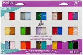 Sculpey III Oven-Bake Clay 1oz 30/Pkg-Assorted Colors (Pack of 1) - $111.11 CAD
