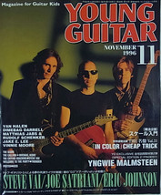 YOUNG GUITAR 1996 November 11 Music Magazine Japan Book Steve Vai Joe Eric - £17.98 GBP