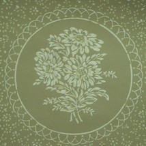 12sr Thomas Strahan Floral Medallion Graphic Historical Repro Wallpaper - $386.10
