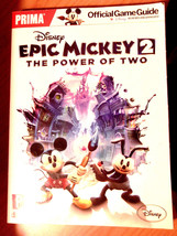 @@@@Disney Epic Mickey 2 / Ps3 Game And  Prima Official Game Strategy Guide - £25.73 GBP