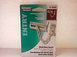 Prime Line Products Defender Security Entry Chain Door Guard U-10304 Sol... - $2.00