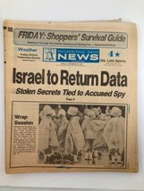 Philadelphia Daily News Tabloid November 29 1985 Swan Junior Highschool ... - $28.47