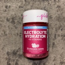 Pink, electrolyte hydration plus B vitamins, 30 chewable tablets, Exp 10... - $17.99