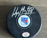 Wayne Gretzky Signed New York Rangers NHL Hockey Puck COA - $299.00