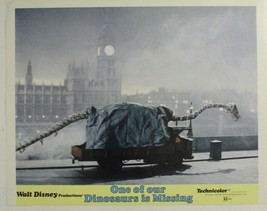 Authentic Lobby Card Movie Poster Walt Disney One Of Our Dinosaurs Is Missing - £14.04 GBP