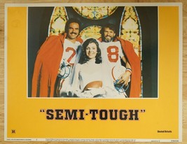 1977 Lobby Card Football Movie Poster SEMI-TOUGH #3 770155 Burt Reynolds - $18.75