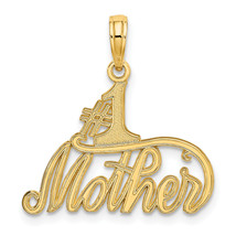 10K #1 MOTHER Pendant 10C2989 - $114.31