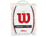 Wilson Pro Overgrip 12 Pack White Comfort Tennis Badminton Tape Racket W... - $31.41