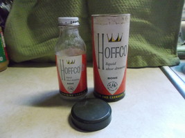 Hoffco Liquid Shoe Dressing in Bone,  Partially Full in Original Canister - $18.00