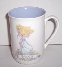 1991 Precious Moments &quot;BEVERLY&quot; Name Porcelain Collectible Mug By S. Butcher - £23.69 GBP