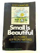 1973 PB Small Is Beautiful by Schumacher, E F  - $18.92