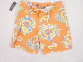 NEW! Polo Ralph Lauren Swim Shorts (Bathing Suit)!  34  *Orange Floral* - £36.97 GBP