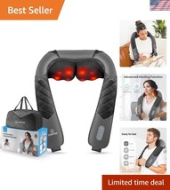 4D Kneading Shiatsu Massager with Heat &amp; Storage - Ideal Gift for Stress... - $1,104.20 MXN