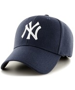 New York Yankees MLB Fan Favorite Navy Blue MVP Hat Cap Adult Men&#39;s Snap... - £16.16 GBP