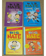 Mixed Lot of 4 Big Nate Books by Lincoln Peirce - £7.08 GBP
