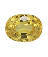 Piedra 7,15 Ratti Pushkaraj original certificada ceilonesa zafiro amaril... - $448.62 CAD