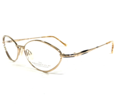 Neostyle Eyeglasses Frames DYNASTY 891 415 Gold Oval Full Wire Rim 55-15-135 - £43.65 GBP