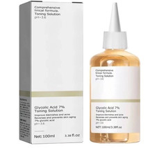 Glycolic Acid 7% Exfoliating Daily Toner Brightening Smoothing Radience ... - $5.89