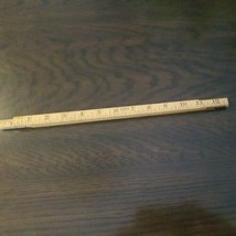 Lufkin #11 Household  Wood Folding Yardstick Ruler Made In USA Pat. 5-14-12 - £15.62 GBP