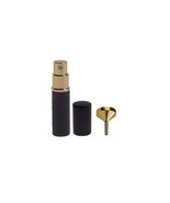 Travel Spray Atomizer Bottle with Perfume Funnel: 5 Ml Black Spray Atomi... - £9.42 GBP