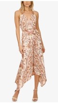 LUCKY BRAND WOMEN&#39;S Medium Boho FLORAL V NECK SLEEVELESS MAXI DRESS YY - $21.95