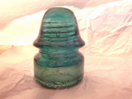 Blue Aqua Glass Hemingray No. 18 CD134 Antique Glass Insulator - $3.99