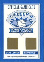 1996 Fleer Thanks A Million Game Cards 5 card lot - £0.79 GBP