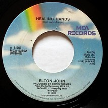 Elton John - Healing Hands / Dancing in the End Zone [7&quot; 45 rpm Single] MCA53692 - £1.78 GBP