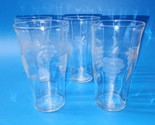 Vintage Juice Glasses - Frosted Etched Grape &amp; Vine  - Unknown Maker - S... - £19.81 GBP