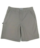 Columbia Sportswear Gray Hiker Shorts Men&#39;s Waist 32&quot; Inseam 10&quot; 100% Co... - £15.80 GBP