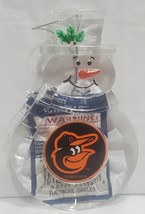 Baltimore Orioles Snowman Ornament - MLB - $232.94 MXN