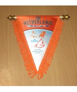 DUTCH BASEBALL SOFTBALL FEDERATION - PENNANT FLAG BANNER – NETHERLANDS - HOLLAND - $6.25