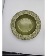 Canonsburg Pottery Regency Salad Bowl  Vintage Ironstone USA Retro Green... - $12.48 CAD