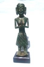 Indien 16th C Hindu Figur von Einer Buchse IN Anjali Mudra - £2,968.39 GBP