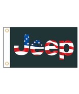 Jeep Flag-3x5 FT-100% polyester Banner style 3 - $15.99