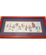 Home Interior Picture ~ Count By Numbers 1 - 10 ~ Red Frame ~ 8.75&quot; x 17... - $51.15 CAD